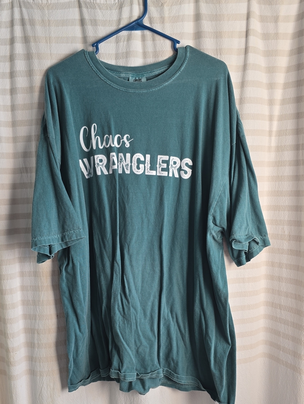Wrangler Teal Chaos Graphic Short-Sleeve Tee